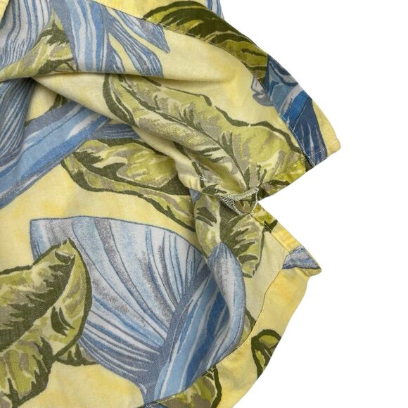 Patagonia Pataloha Men's Limited Hawaiian Fish Blue Yellow Print Shirt Medium - Picture 7 of 11